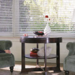 White Faux Wood Blinds